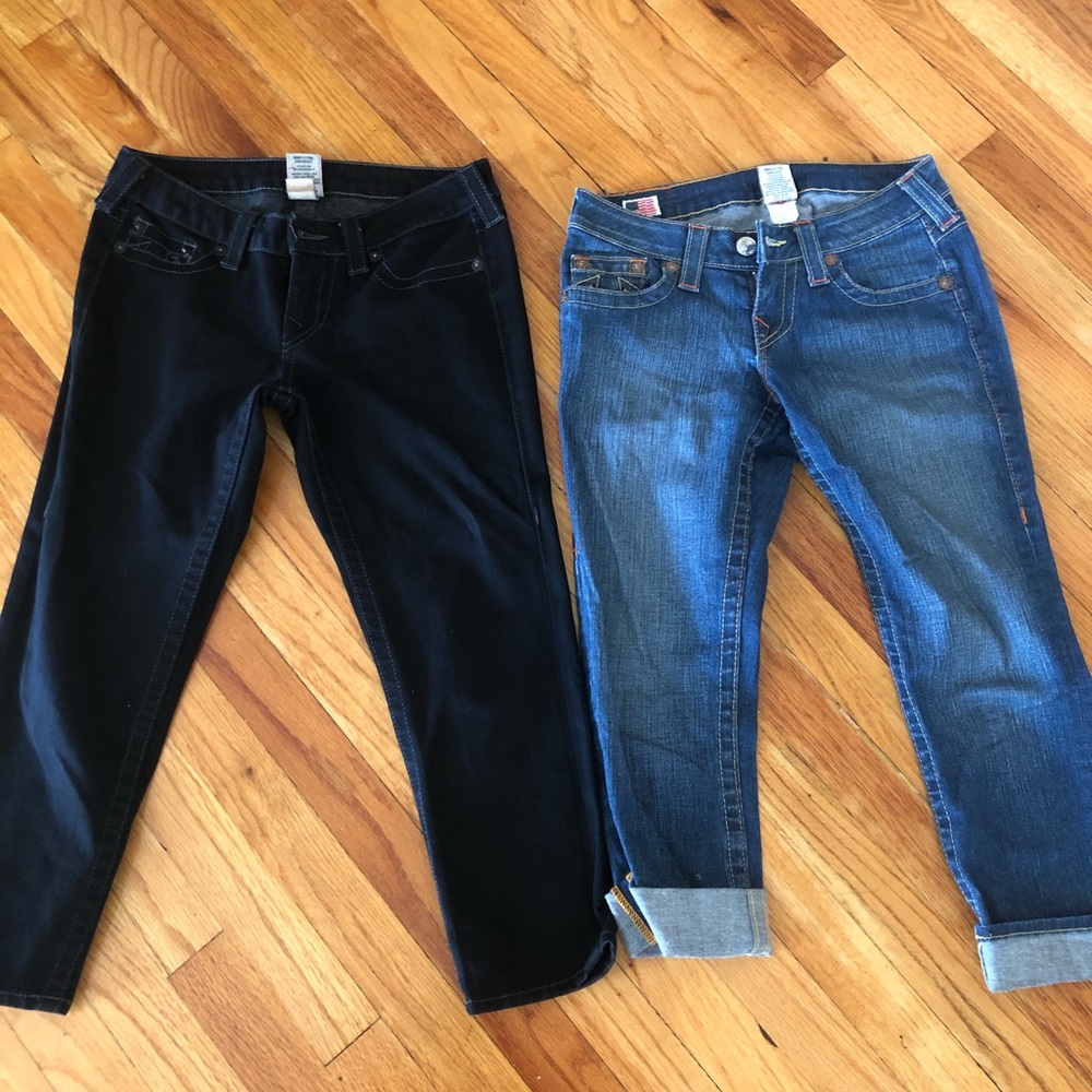 True Religion bundle Capris